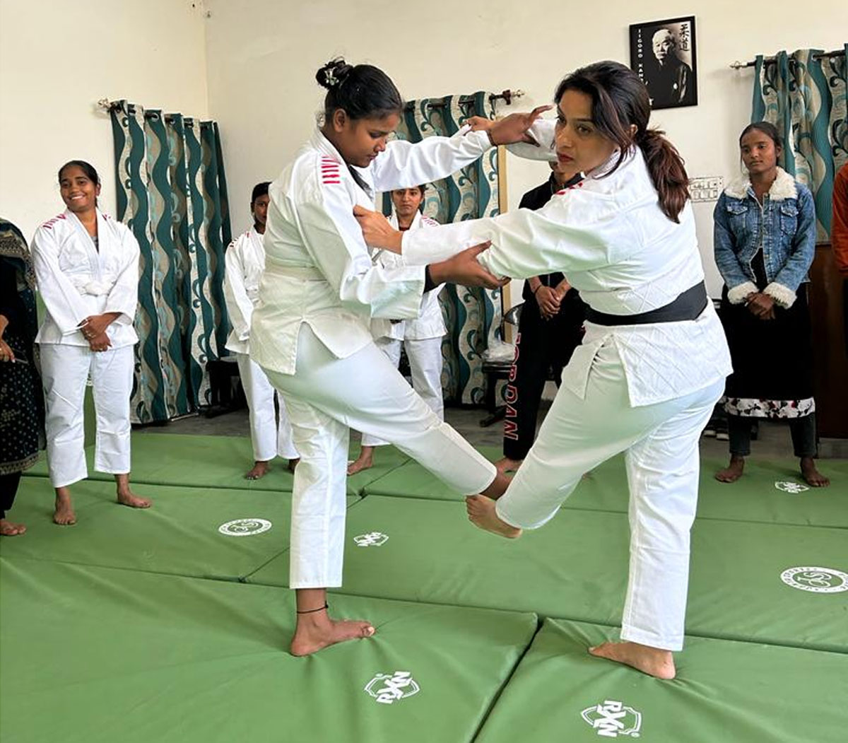 Conducted a 15-day judo workshop for girl students of government college